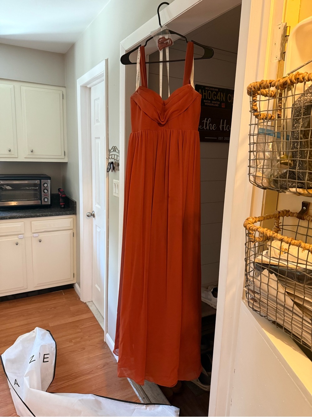 Azazie Auburn Maxi Dress